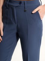 Γυναικείο Υφασμάτινο Παντελόνι LINA 7690-8 Μπλε - Image 3