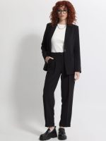 Γυναικείο Παντελόνι Ψηλόμεσο με Πιέτες GIA 7822 Μαύρο - Image 5