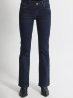Γυναικείο Jean Παντελόνι Καμπάνα Medium-Fit 8370-1 Blue