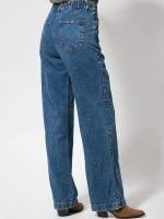 Γυναικείο Παντελόνι Jean Wide Legs SCARLET 7232 Blue - Image 2