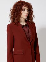 Γυναικείο Σακάκι με Διαχρονικό Στυλ JULIETE 8923 Μπορντό - Image 4