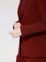 Γυναικείο Σακάκι με Διαχρονικό Στυλ JULIETE 8923 Μπορντό - Image 3