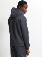 Oversize Μπλούζα Hoddie Με Κουκούλα RAFAEL 33-206087 Ανθρακί - Image 4