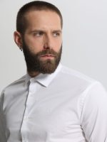 Ανδρικό Πουκάμισο TAILOR-FIT Blade 33-8170 Λευκό Φαρδιά γραμμή - Image 2