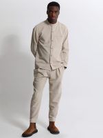 Ανδρικό Over Πουκάμισο TATE 2394 Μπεζ - Image 2