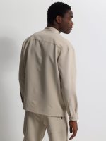 Ανδρικό Over Πουκάμισο TATE 2394 Μπεζ - Image 4