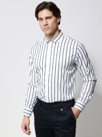 Non-Iron Ανδρικό Πουκάμισο 33-7515 Μπλε Slim-fit