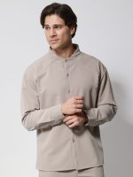 Ανδρικό Over Πουκάμισο LANE 2707 Espresso