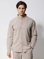 Ανδρικό Over Πουκάμισο LANE 2707 Espresso - Image 4