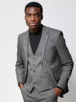 Ανδρικό Σακάκι GUNTHER 1433 Ανθρακί - Image 4