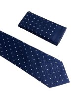 Ανδρική Γραβάτα Με Μαντηλάκι 33-6099 Blue 9 - Image 2