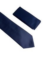 Ανδρική Γραβάτα Με Μαντηλάκι 33-6099 Blue 13 - Image 2